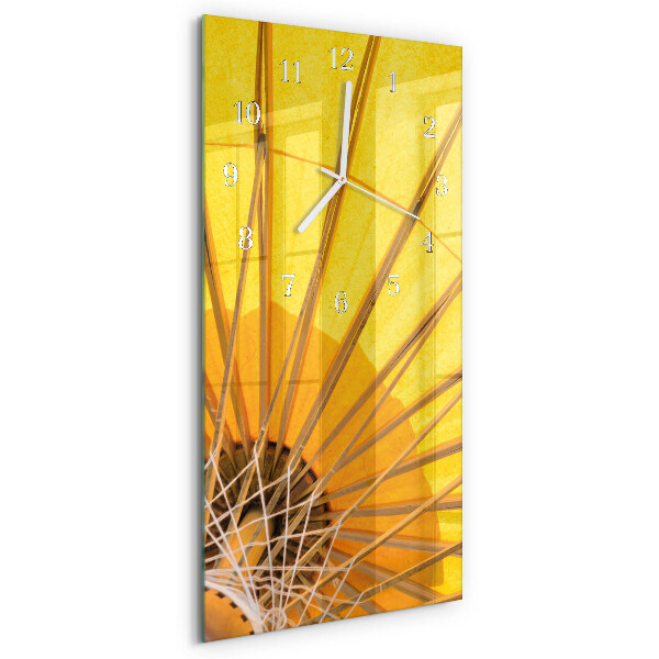 Horloge rectangulaire verticale Parapluie