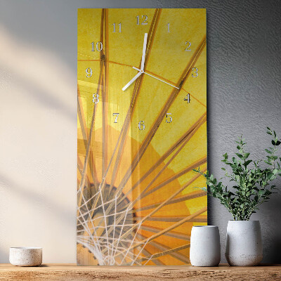 Horloge rectangulaire verticale Parapluie