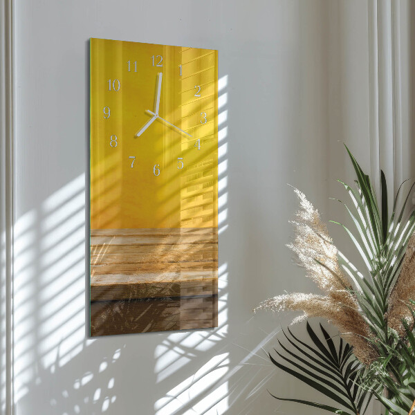 Horloge rectangulaire verticale Tableau