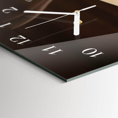 Horloge rectangulaire verticale Tasse
