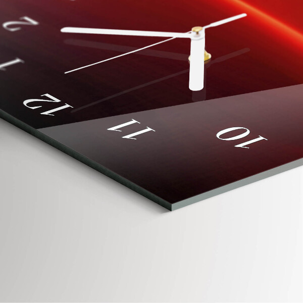 Horloge rectangulaire verticale Abstraction