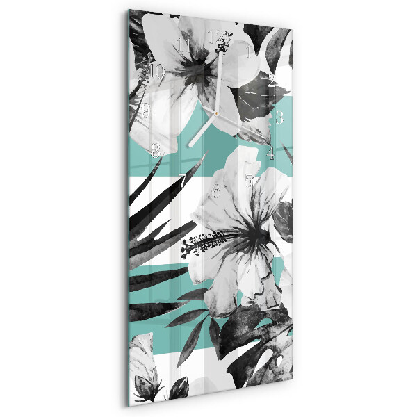 Horloge rectangulaire verticale Pari