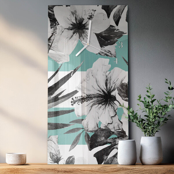 Horloge rectangulaire verticale Pari
