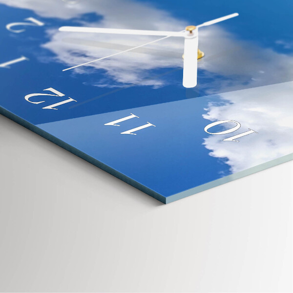 Horloge rectangulaire verticale Champ