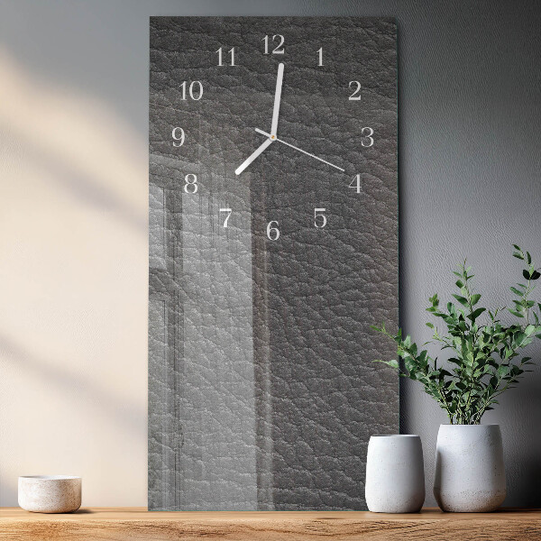 Horloge rectangulaire verticale Fourrure