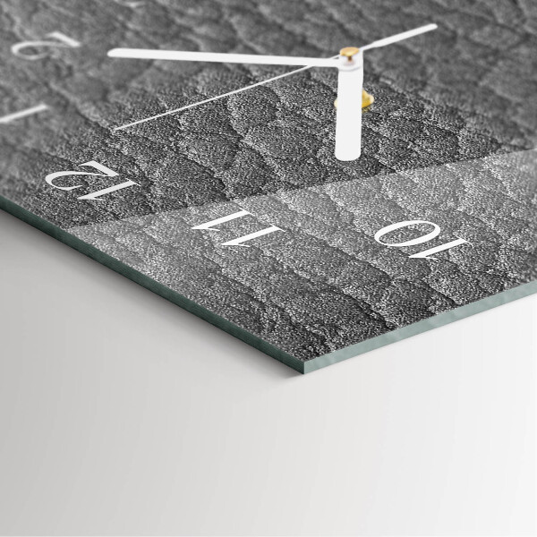 Horloge rectangulaire verticale Fourrure