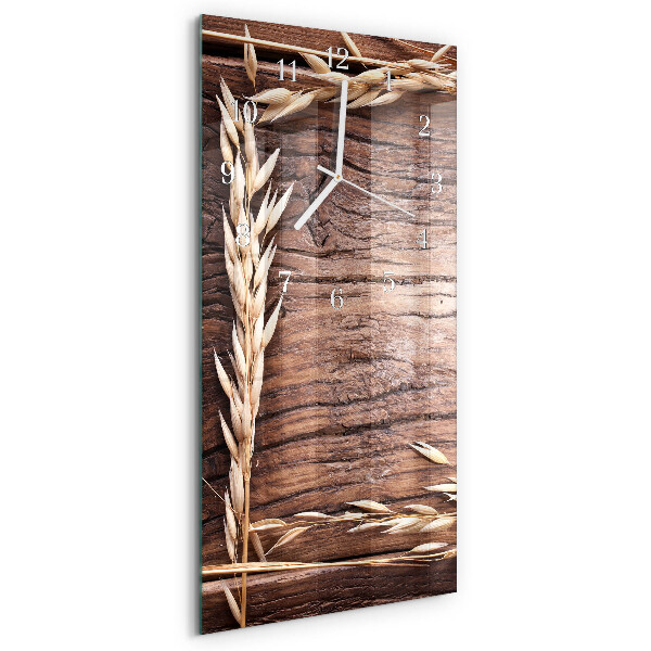 Horloge rectangulaire verticale Table à grains