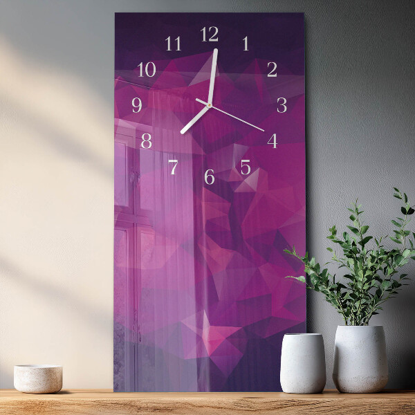 Horloge rectangulaire verticale Modèle