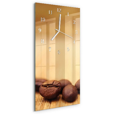 Horloge rectangulaire verticale Haricots