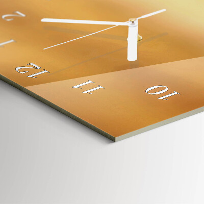 Horloge rectangulaire verticale Haricots