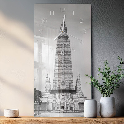 Horloge rectangulaire verticale Perspectives