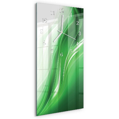 Horloge rectangulaire verticale Abstraction