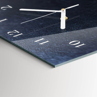 Horloge rectangulaire verticale Crayon