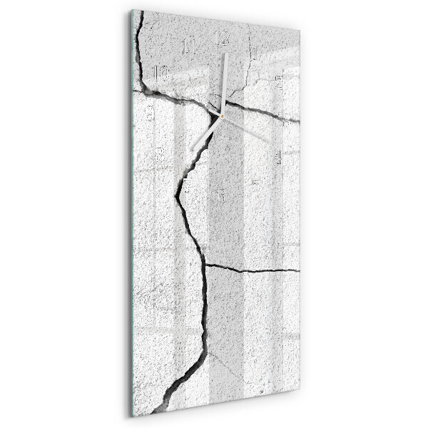 Horloge rectangulaire verticale Rupture