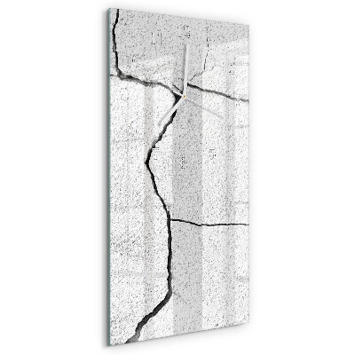 Horloge rectangulaire verticale Rupture