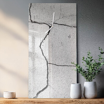 Horloge rectangulaire verticale Rupture