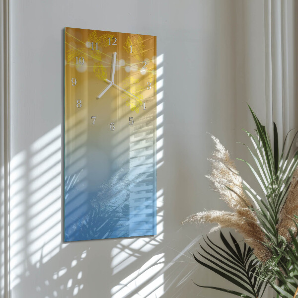 Horloge rectangulaire verticale Modèle