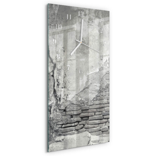 Horloge rectangulaire verticale Mur