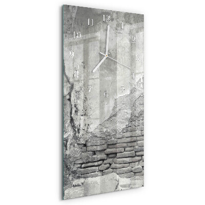 Horloge rectangulaire verticale Mur