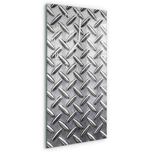 Horloge rectangulaire verticale Tôle