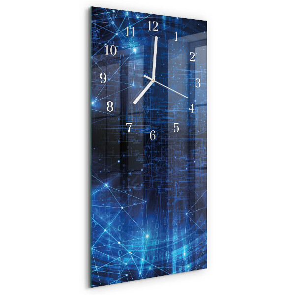 Horloge rectangulaire verticale Matrice