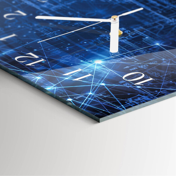 Horloge rectangulaire verticale Matrice