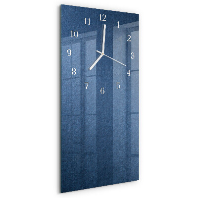 Horloge rectangulaire verticale Plaque