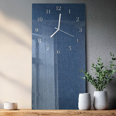 Horloge rectangulaire verticale Plaque