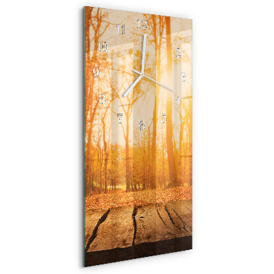 Horloge rectangulaire verticale Podium