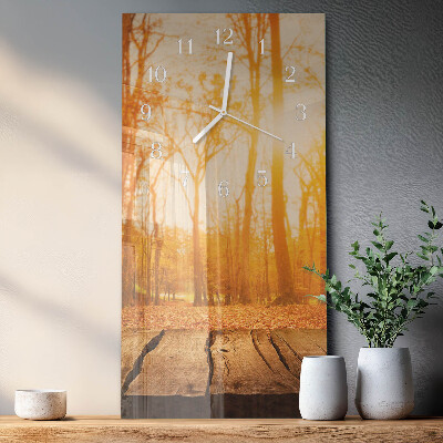 Horloge rectangulaire verticale Podium