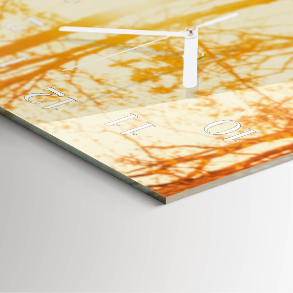 Horloge rectangulaire verticale Podium