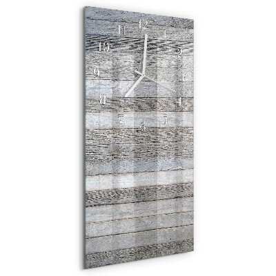Horloge rectangulaire verticale Bois