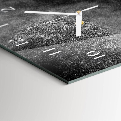 Horloge rectangulaire verticale Sable