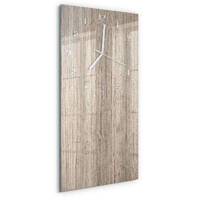 Horloge rectangulaire verticale Bois