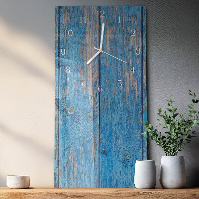 Horloge rectangulaire verticale Bois