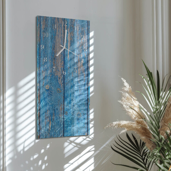 Horloge rectangulaire verticale Bois