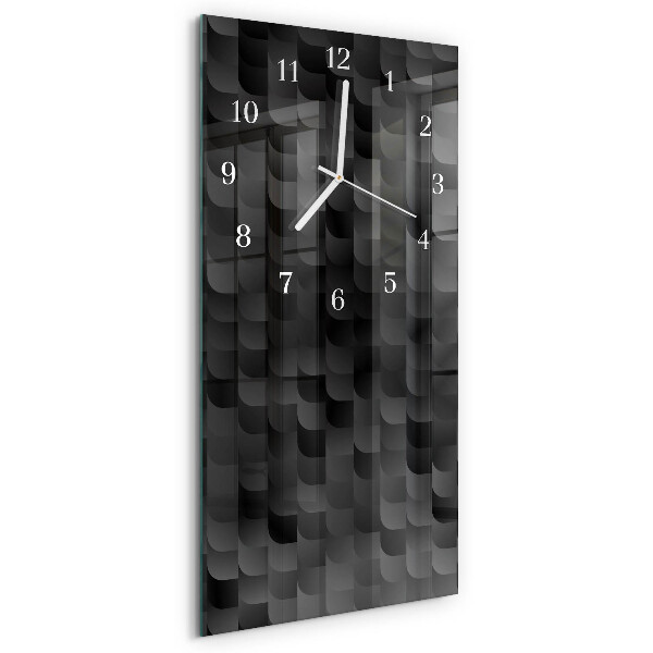 Horloge rectangulaire verticale Échelle