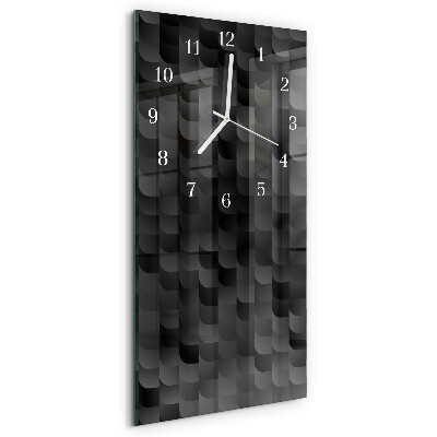 Horloge rectangulaire verticale Échelle