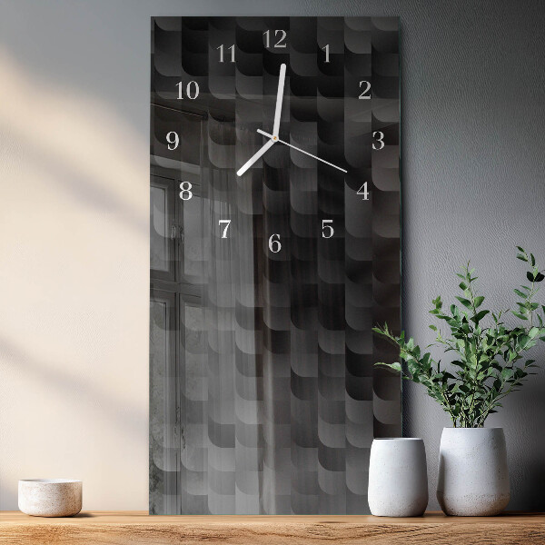 Horloge rectangulaire verticale Échelle