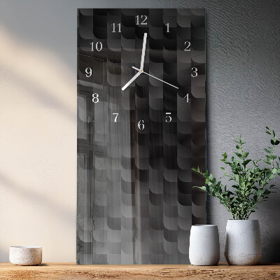 Horloge rectangulaire verticale Échelle