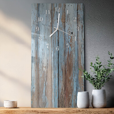 Horloge rectangulaire verticale Bois