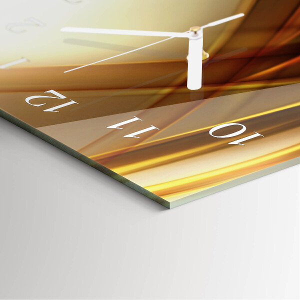 Horloge rectangulaire verticale Abstraction