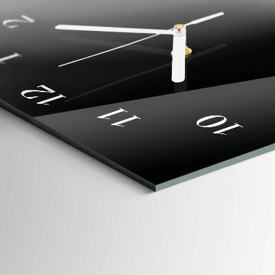 Horloge rectangulaire verticale Touches de piano
