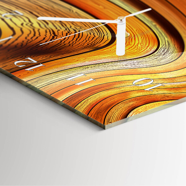 Horloge rectangulaire verticale Abstraction