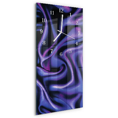 Horloge rectangulaire verticale Velours
