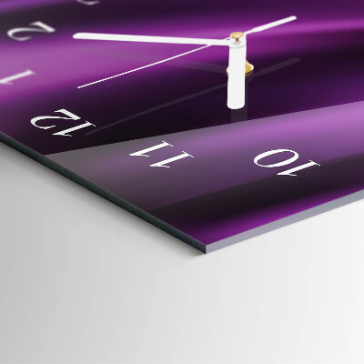 Horloge rectangulaire verticale Abstraction