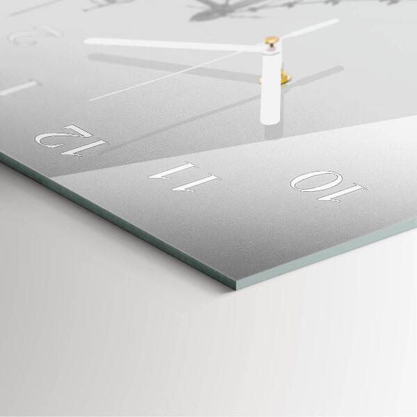 Horloge rectangulaire verticale Pont