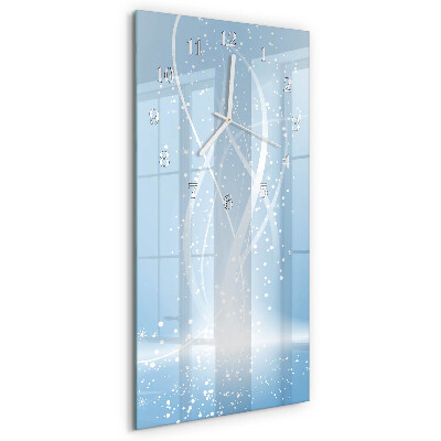Horloge rectangulaire verticale Apparence