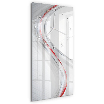 Horloge rectangulaire verticale Courbe