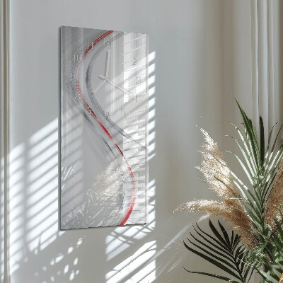 Horloge rectangulaire verticale Courbe